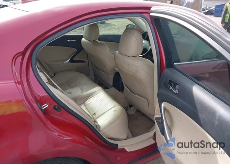 2007 Lexus Is 250 z USA, uszkodzony, nr VIN JTHCK262275010441